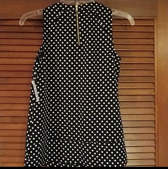 NWT Maison Jules polka dot blouse - Picture 2 of 4